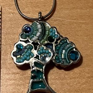 Elegant Tree Pendant Necklace